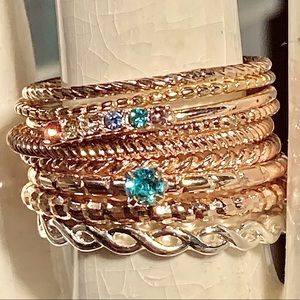 8 stacker rings